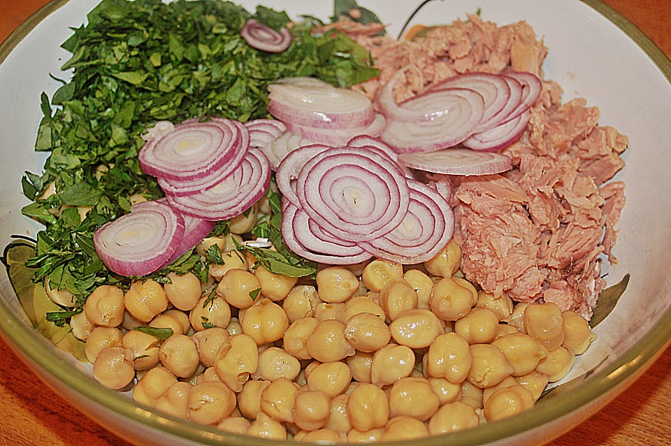 Thunfisch - Kichererbsen - Salat von cori777 | Chefkoch.de