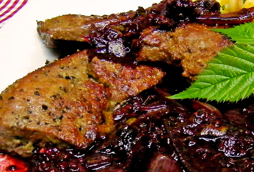 Kalbsleber mit Brombeeren von Liesbeth | Chefkoch.de