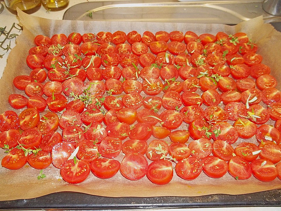 Getrocknete kleine Tomaten von Gummiadler | Chefkoch.de