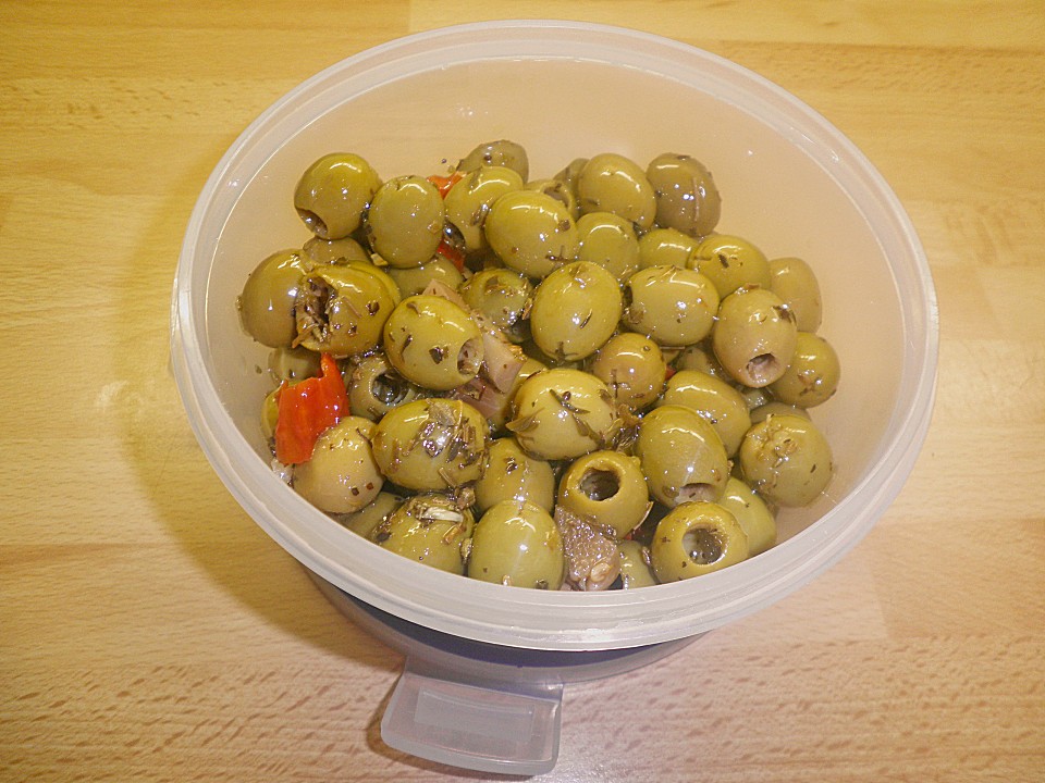 Selbst eingelegte Oliven von mareikaeferchen Chefkoch.de