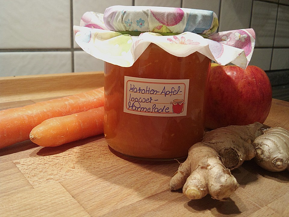 Karotten - Apfel - Ingwer - Marmelade von keks1701 | Chefkoch.de