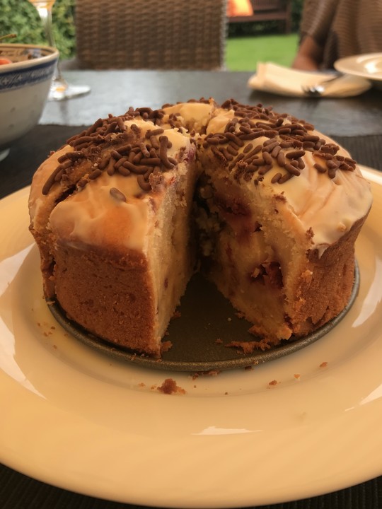 Quark - Rührkuchen (für eine kleine Kuchenform) von sweet-crumb