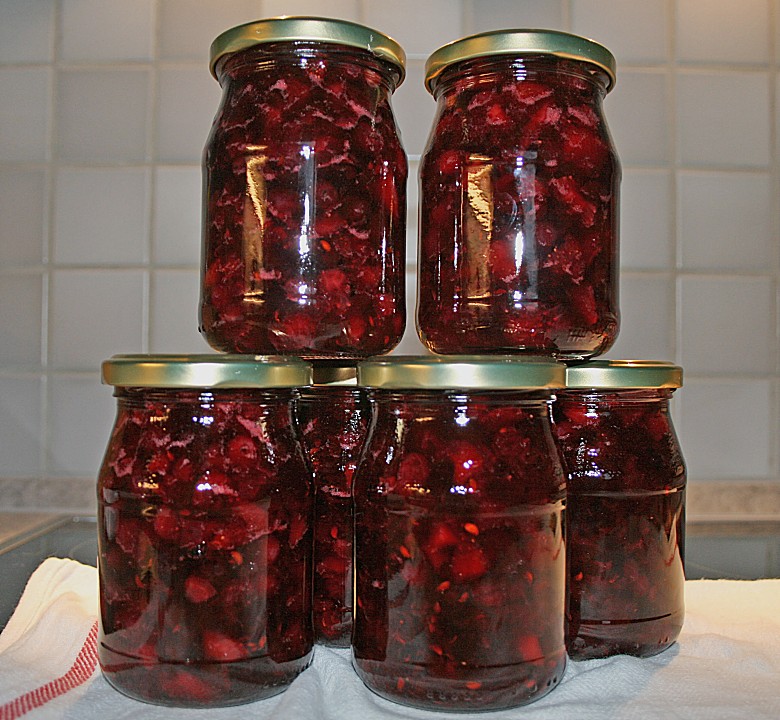 Felsenbirne - Erdbeer - Kirsch - Marmelade von Wildkraut | Chefkoch.de