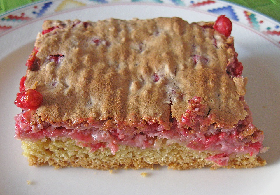 Johannisbeerkuchen vom Blech von ufaudie58 | Chefkoch.de