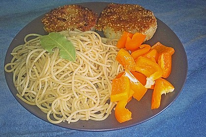 Kohlrabi paniert/gebacken mit Kräutersauce 13