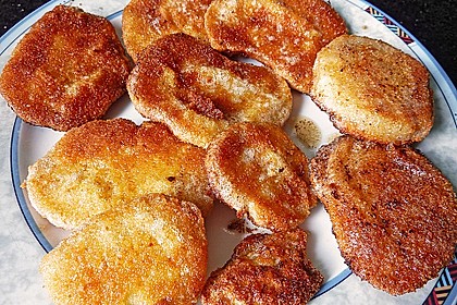 Kohlrabi paniert/gebacken mit Kräutersauce 9
