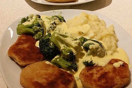 Kohlrabi paniert/gebacken mit Kräutersauce 6