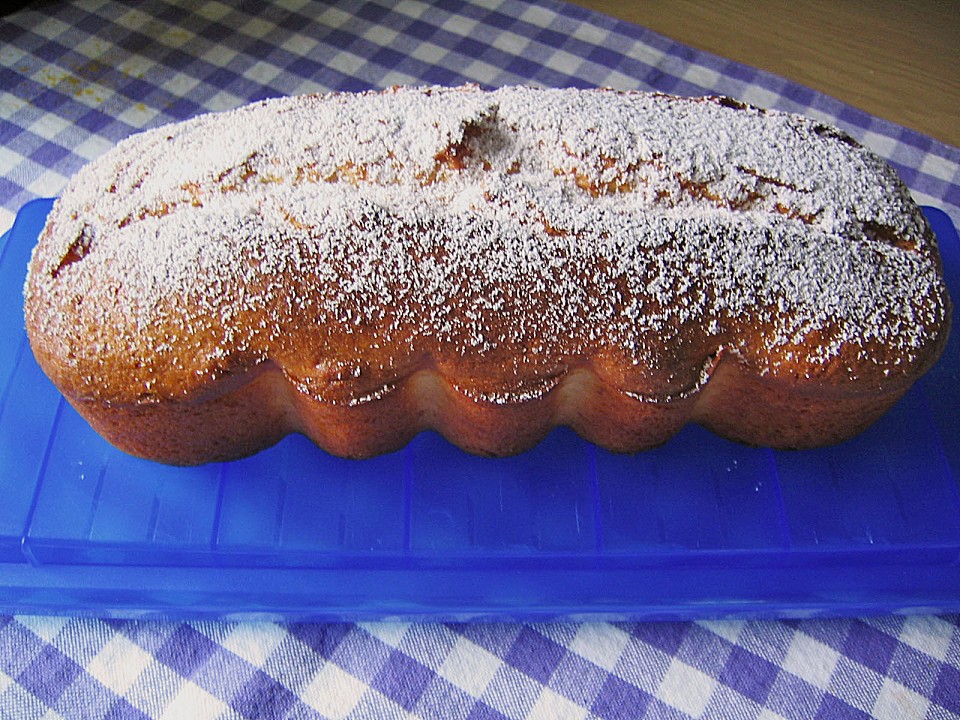 Joghurt - Limetten - Rührkuchen (für eine kleine Kuchenform) von sweet ...