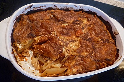 Vegetarisches Pastizio 15