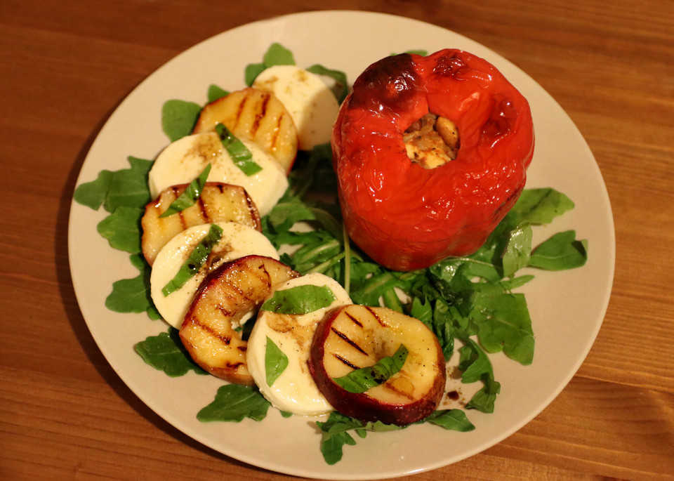 Vegetarisch Gefüllte Paprika Mit Feta Von Bloergh | Chefkoch.de