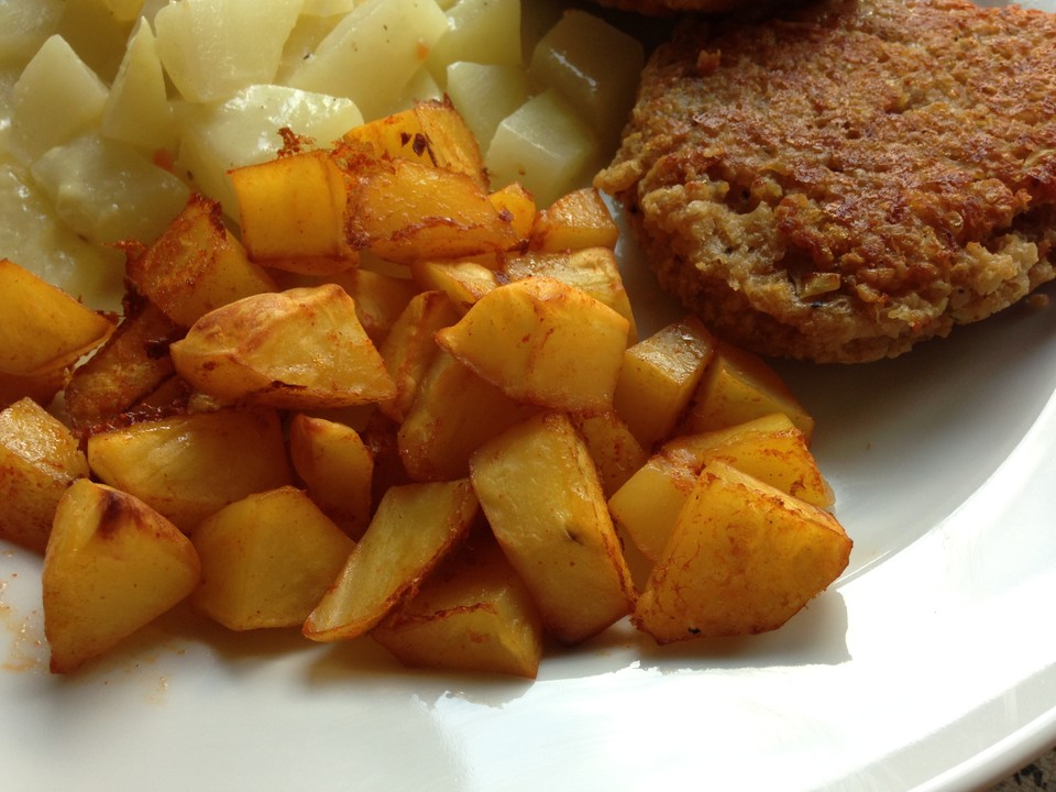 Scharfe Kartoffelwürfel vom Blech von Luna26 | Chefkoch.de