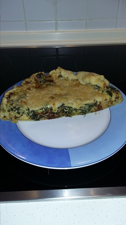 Quiche mit Spinat und Ziegenfrischkäse von chefkoch | Chefkoch.de
