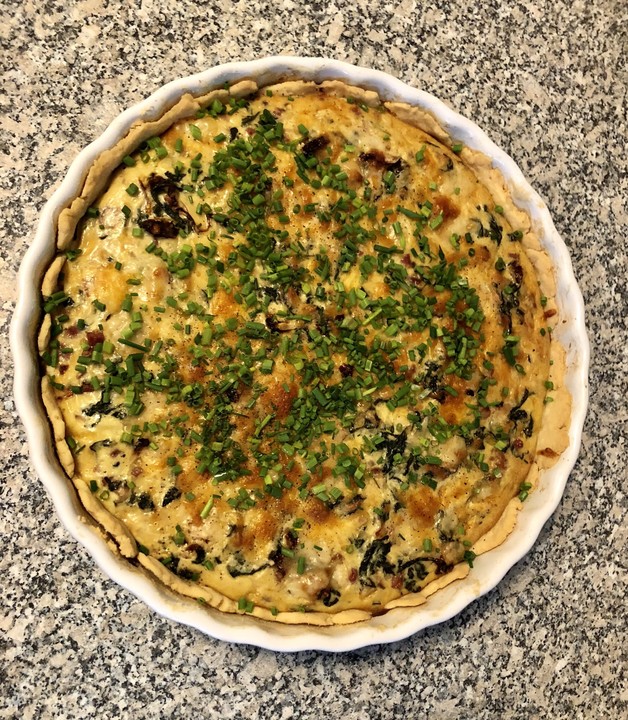 Quiche mit Spinat und Ziegenfrischkäse von chefkoch | Chefkoch.de