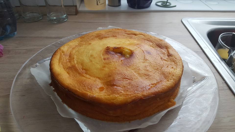 Saftiger Käsekuchen ohne Boden von chefkoch | Chefkoch.de