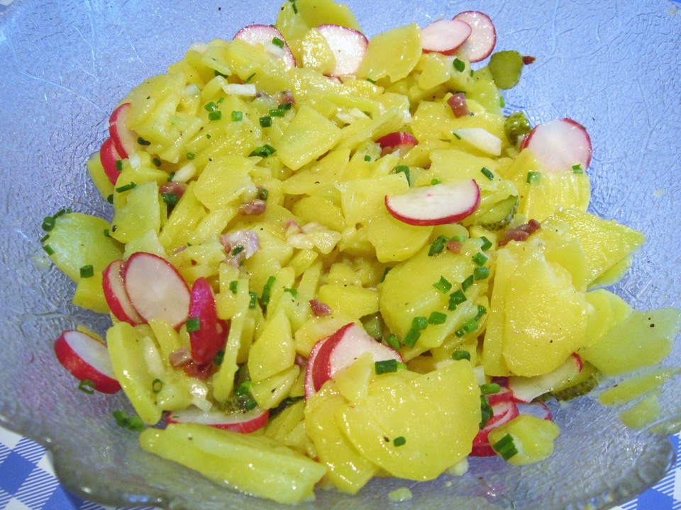 Kartoffelsalat mit Radieschen und Speck von Kerstin9882 | Chefkoch.de