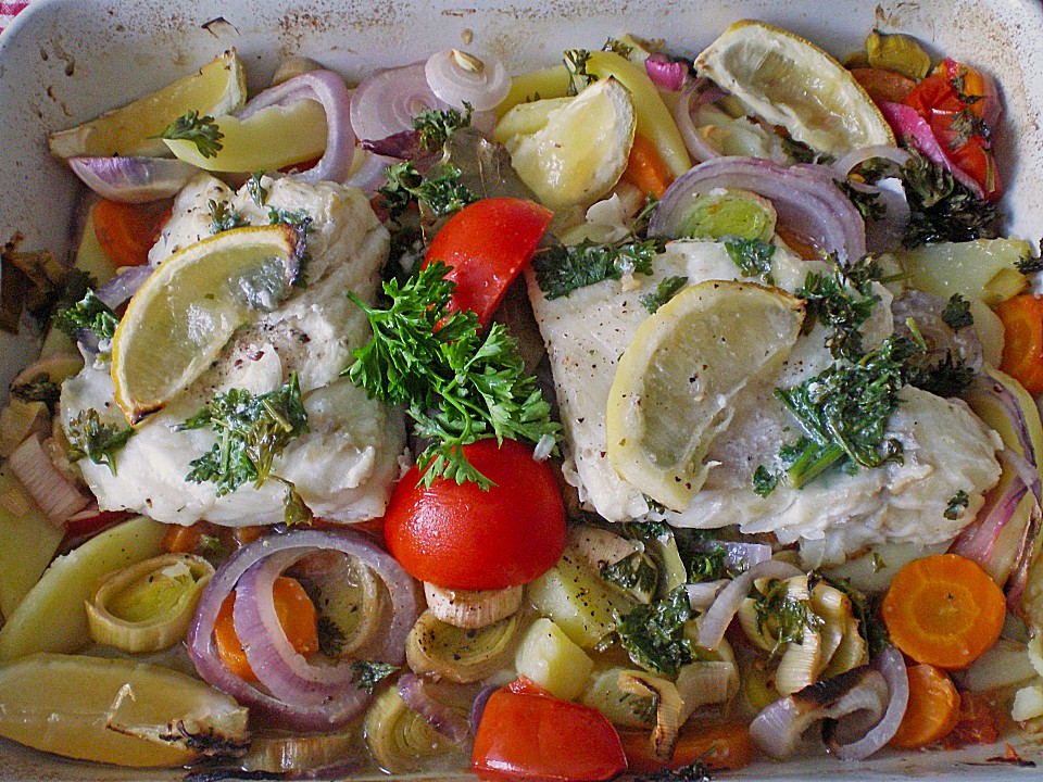 Fischfilet mit Gemüse von lupsoda | Chefkoch.de