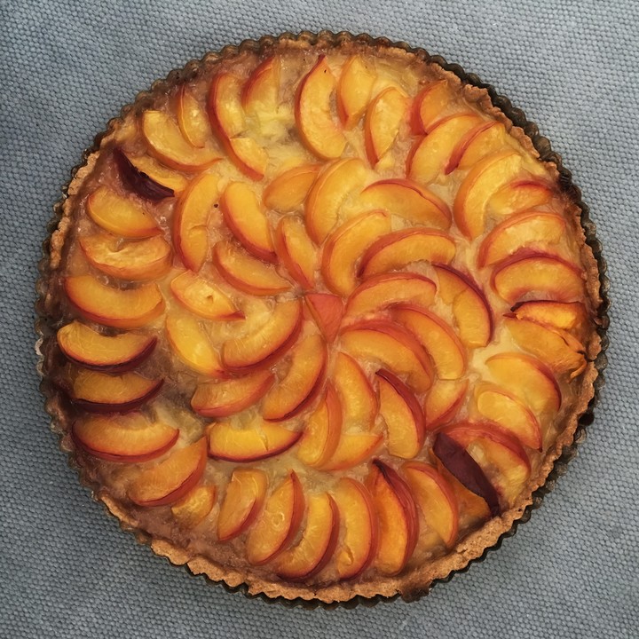 Nektarinen - Rosen - Lavendel - Tarte von twinkle30 | Chefkoch.de