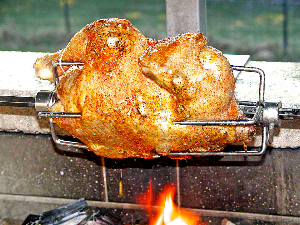 Hähnchen auf dem Spieß grillen | Chefkoch.de