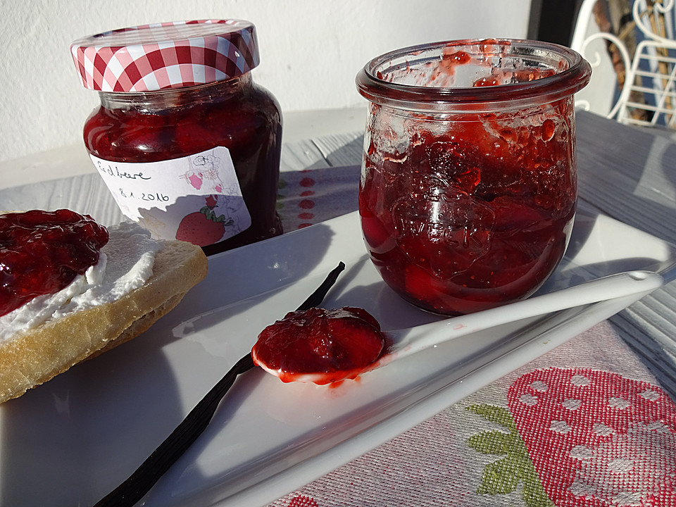 Erdbeermarmelade mit Vanille von tobis_mum | Chefkoch.de