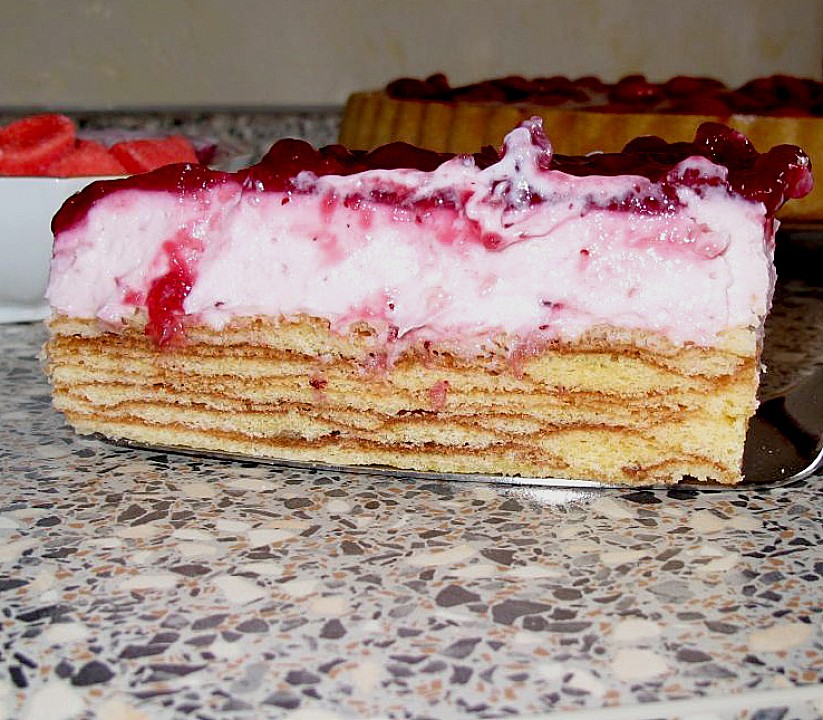 Preiselbeer - Baumkuchen - Torte von allinge | Chefkoch.de