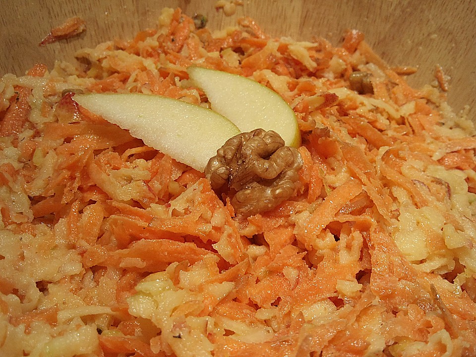Apfel - Karotten - Salat von krötenanna | Chefkoch.de