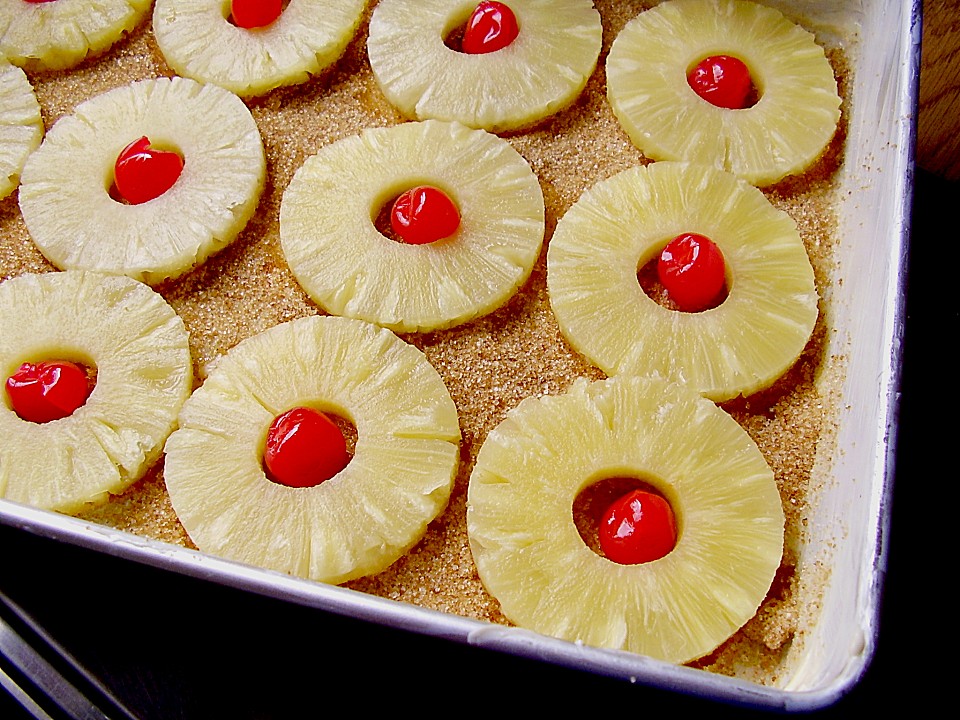 Umgestürzter Ananaskuchen von Kornflip | Chefkoch.de