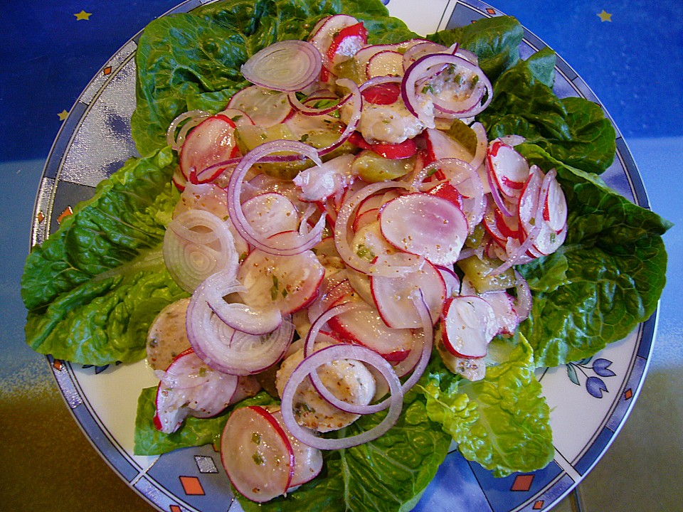 Rettich - Weißwurst - Salat von feuervogel | Chefkoch.de