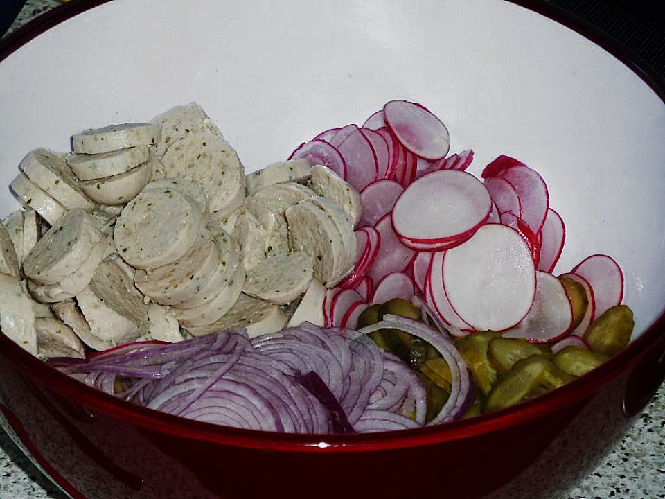 Rettich - Weißwurst - Salat von feuervogel | Chefkoch.de