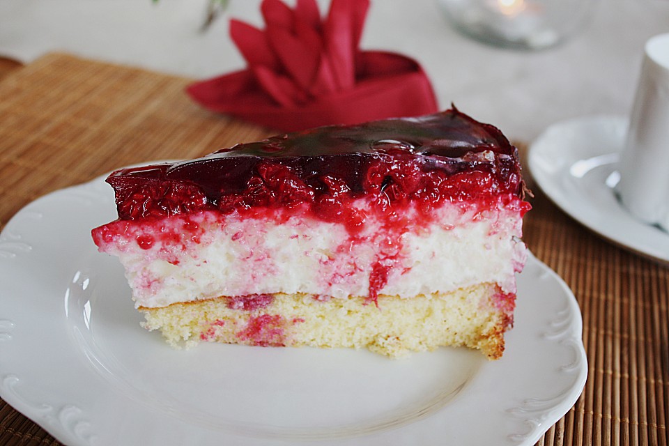 Milchreistorte mit Himbeeren von Birgit1980 | Chefkoch.de