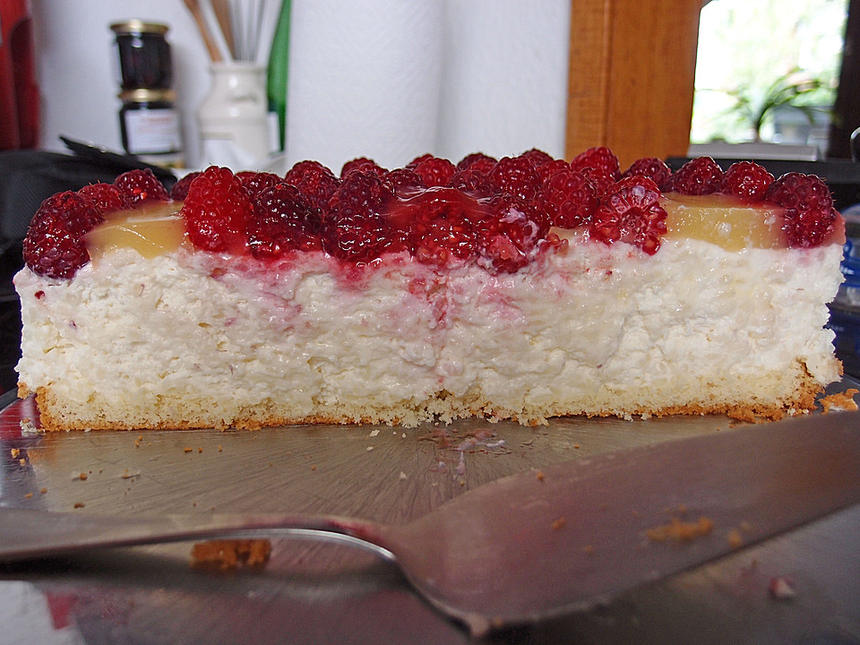 Milchreistorte mit Himbeeren von Birgit1980 | Chefkoch.de