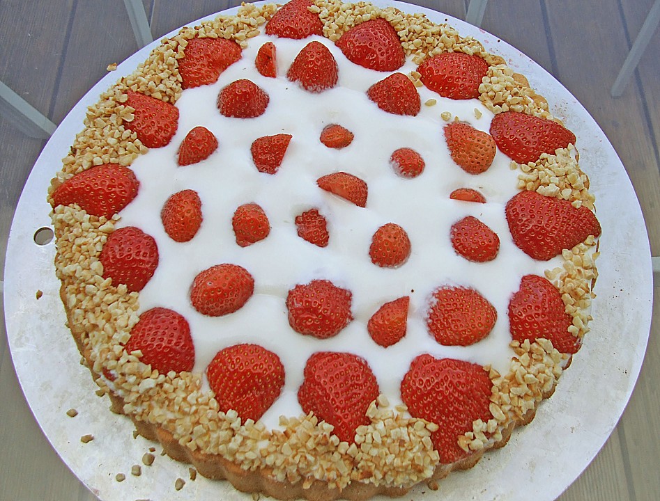 Erdbeer - Joghurt - Torte von Bettinalina | Chefkoch.de