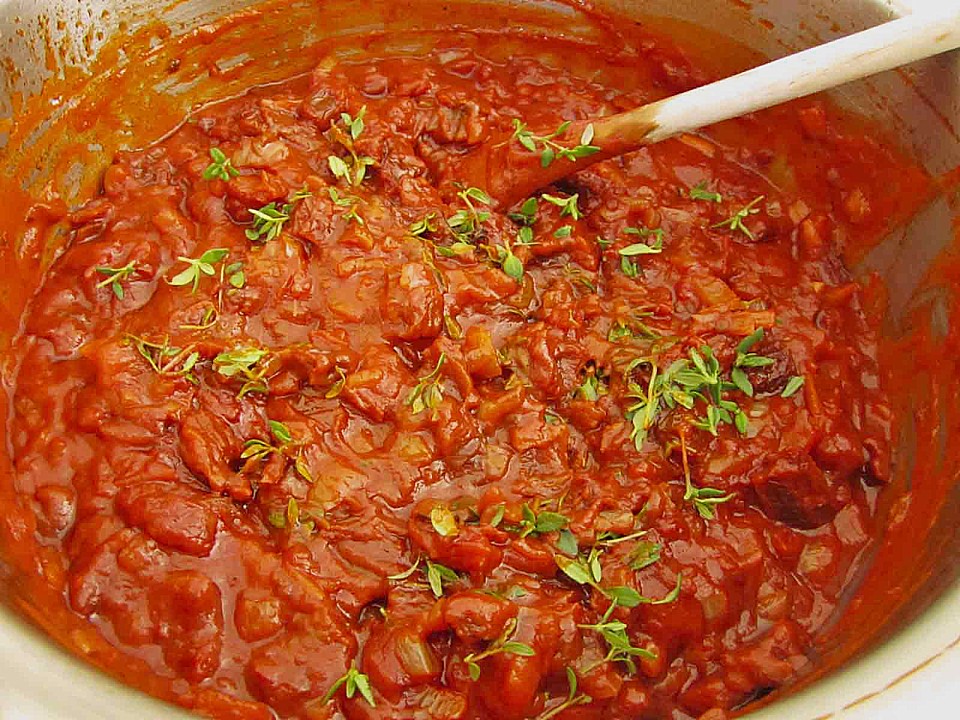 Pastasauce mit getrockneten Tomaten und Zwiebeln von DerTitan | Chefkoch.de