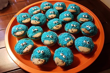 Krümelmonster-Muffins 68
