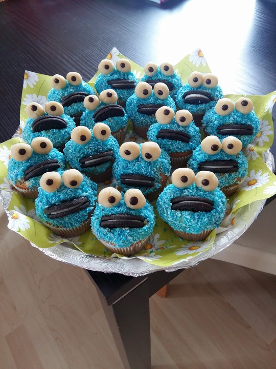 Krümelmonster-Muffins von ninchenfinchen | Chefkoch.de