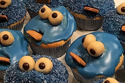 Krümelmonster-Muffins 64