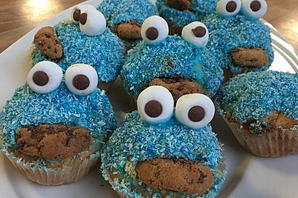 Krümelmonster-Muffins 66