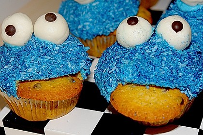 Krümelmonster-Muffins 57