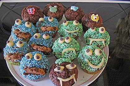 Krümelmonster-Muffins 91
