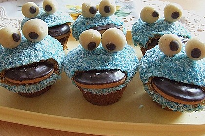 Krümelmonster-Muffins 20