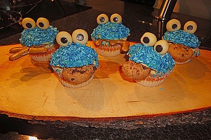 Krümelmonster-Muffins 162