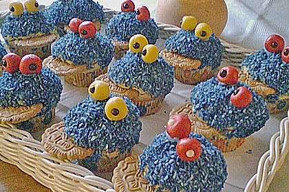 Krümelmonster-Muffins 266