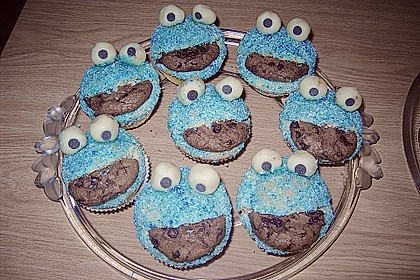 Krümelmonster-Muffins 455