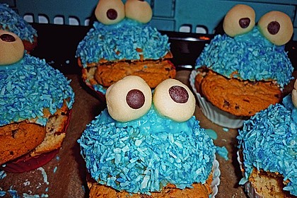 Krümelmonster-Muffins 101