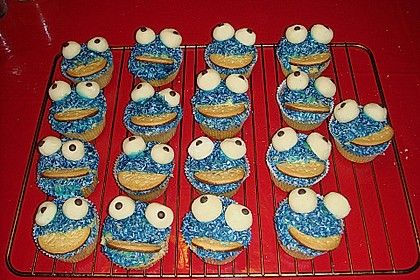 Krümelmonster-Muffins 48