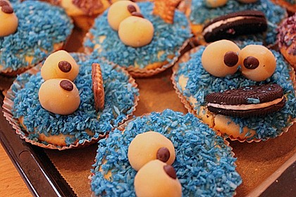 Krümelmonster-Muffins 337