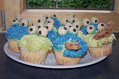 Krümelmonster-Muffins 404