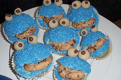 Krümelmonster-Muffins 50