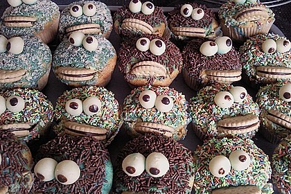 Krümelmonster-Muffins 93