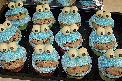 Krümelmonster-Muffins 167