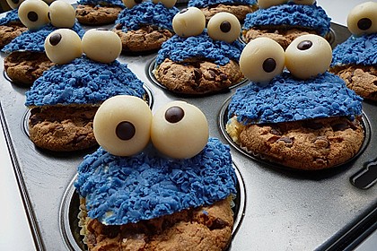Krümelmonster-Muffins 92
